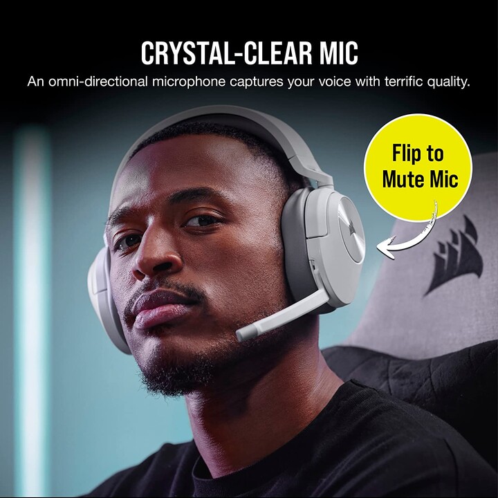 Corsair Hs55 Cuffie Wireless Bianche Ca-9011281-eu