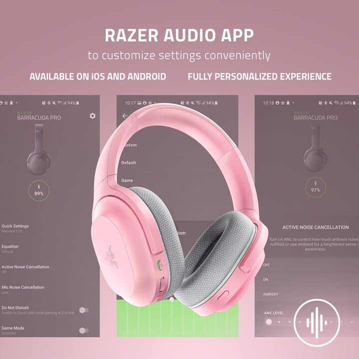 Casque Razer Barracuda Quartz (rz04-03790300-r3m1)