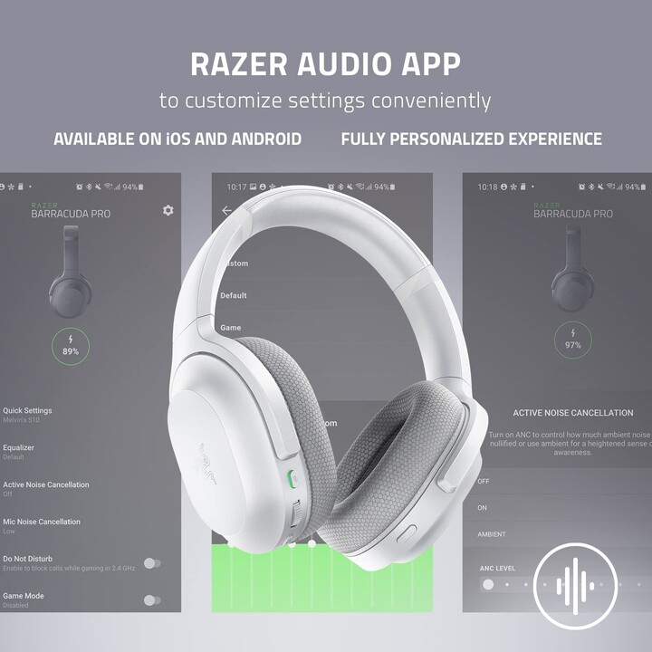 Auriculares Razer Barracuda Mercury (rz04-03790200-r3m1)