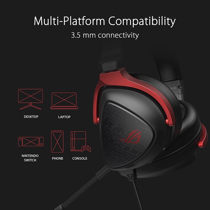 Asus Rog Delta S Core Auriculares Alámbrico Diadema Juego Negro