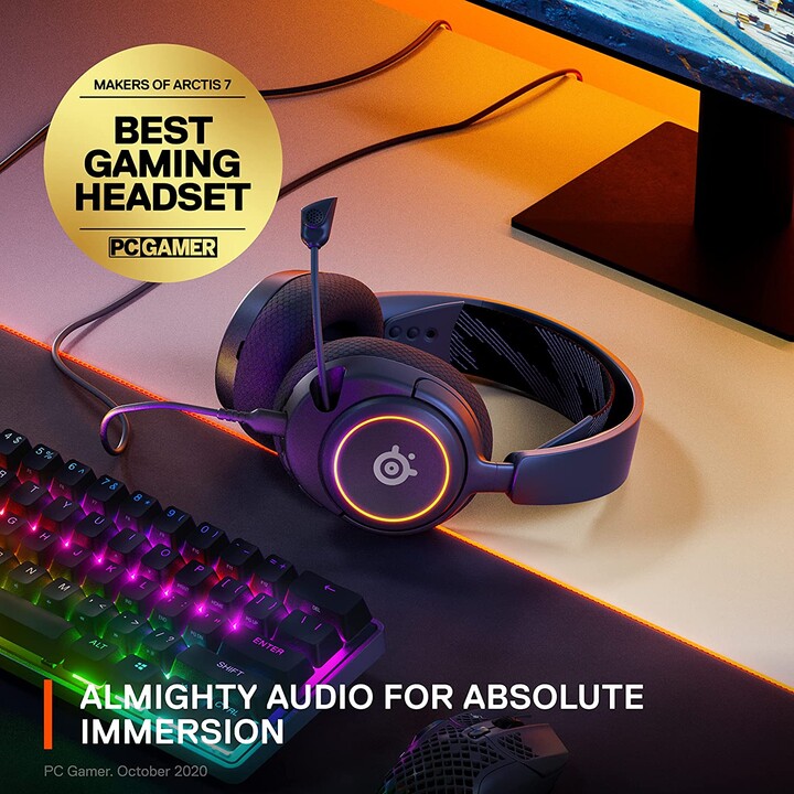 Steelseries Arctis Nova 3 Auriculares Alámbrico Diadema Juego Usb Tipo C Negro