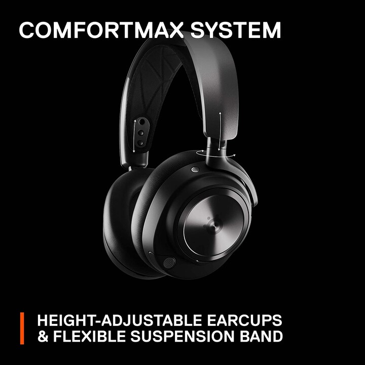 Steelseries Arctis Nova Pro Wireless Headphones Wireless Headband Gaming Bluetooth Black