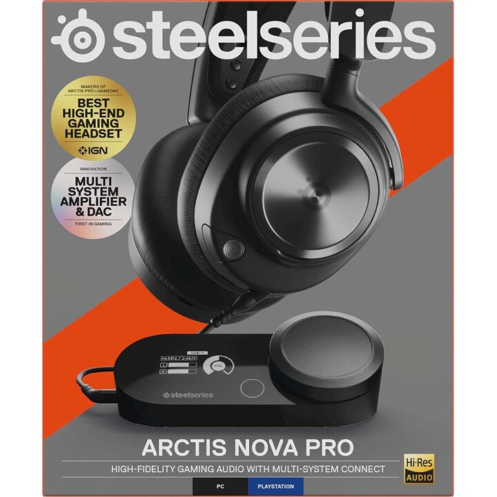 Steelseries Arctis Nova Pro Auriculares Alámbrico Diadema Juego Negro