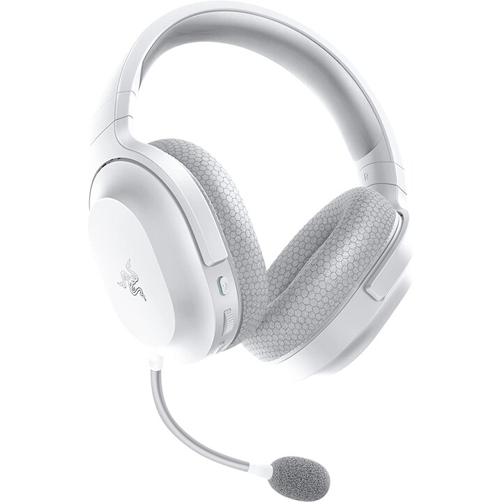 Razer Barracuda X Kabellose und kabelgebundene Kopfhörer, Stirnband, Spiel, USB, Typ C, Bluetooth, Weiß