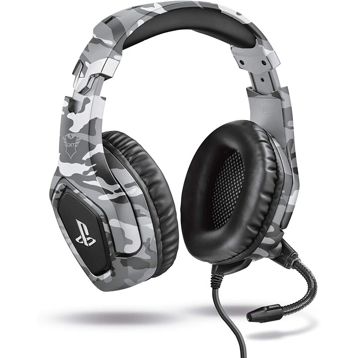Trust Gxt 488 Forze Ps4 Auriculares Diadema Conector De 3,5 Mm Negro, Gris
