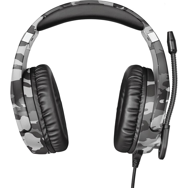 Trust Gxt 488 Forze Ps4 Auriculares Diadema Conector De 3,5 Mm Negro, Gris