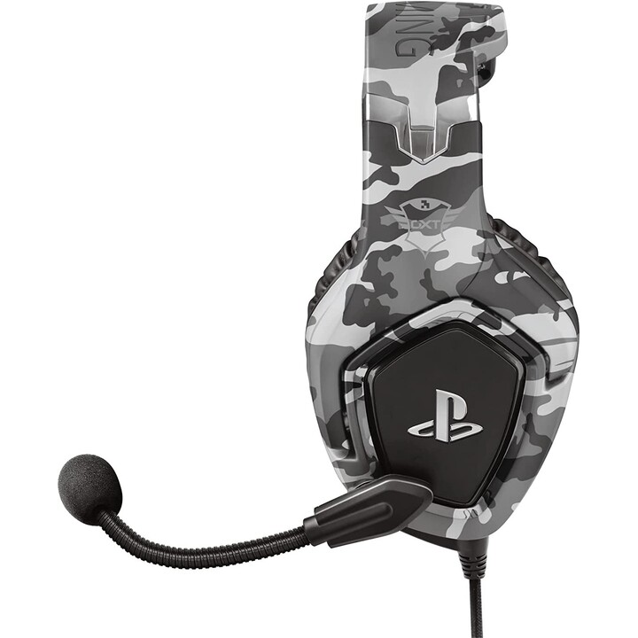 Trust Gxt 488 Forze Ps4 Auriculares Diadema Conector De 3,5 Mm Negro, Gris