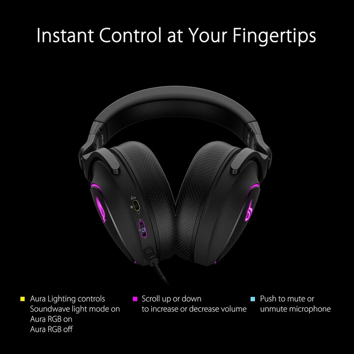 Asus Rog Delta S Auriculares Diadema Negro