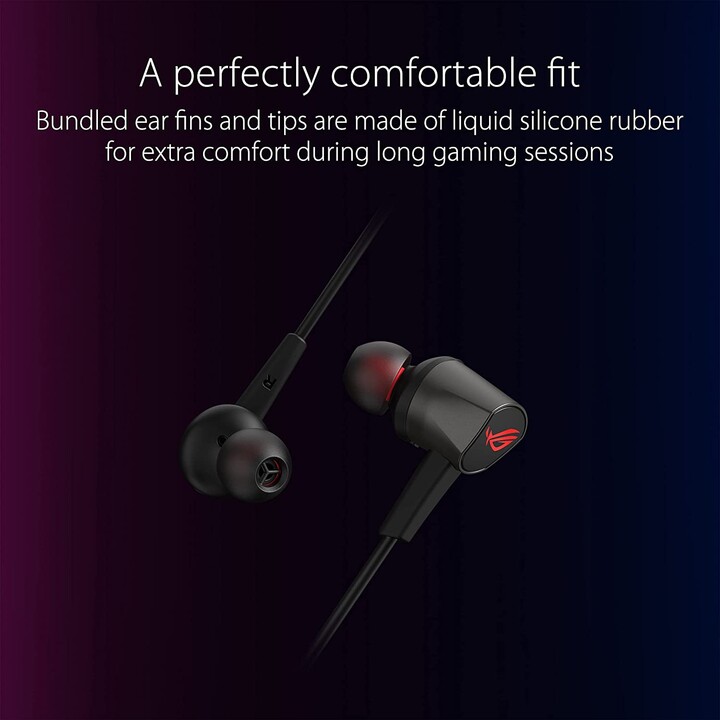 Asus Rog Cetra Core Ii Auriculares Dentro De Oído Conector De 3,5 Mm Negro