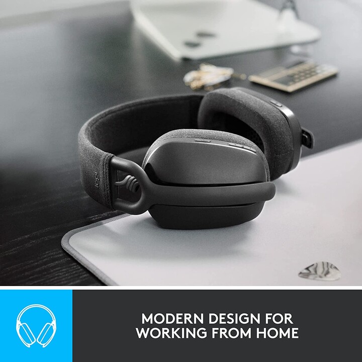 Headset Logitech Vibe 100 - Ohrumschließend - Grafit (981-001213)