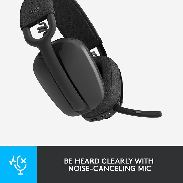 Headset Logitech Vibe 100 - Ohrumschließend - Grafit (981-001213)