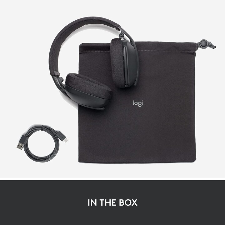 Headset Logitech Vibe 100 - Ohrumschließend - Grafit (981-001213)