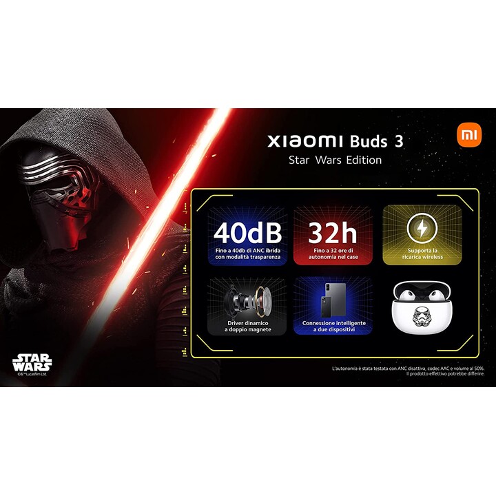 Xiaomi Buds 3 Star Wars Edition Stormtrooper - White
