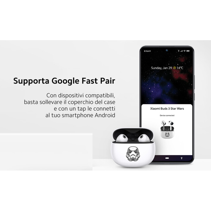 Xiaomi Buds 3 Star Wars Edition Stormtrooper - White