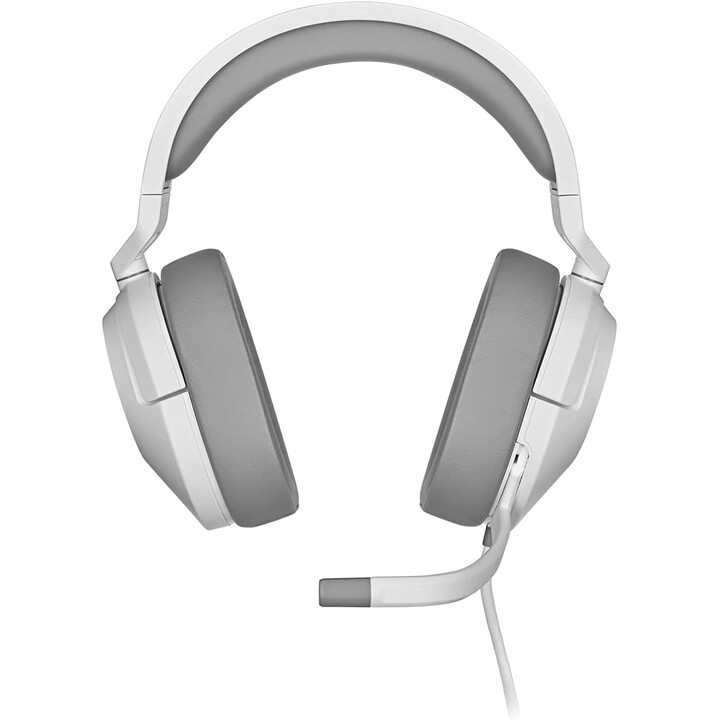 Corsair Hs55 Stereo Auriculares Alámbrico De Mano Juego Blanco