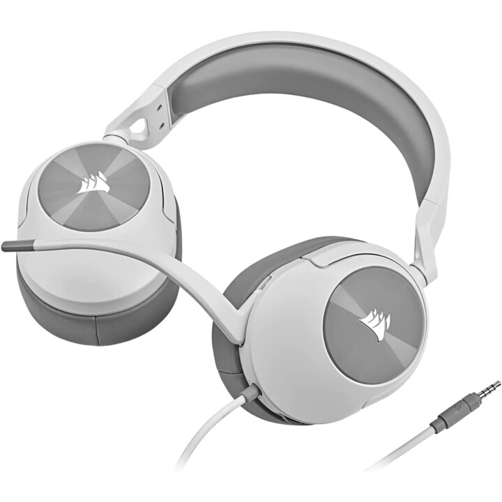 Corsair Hs55 Stereo Auriculares Alámbrico De Mano Juego Blanco