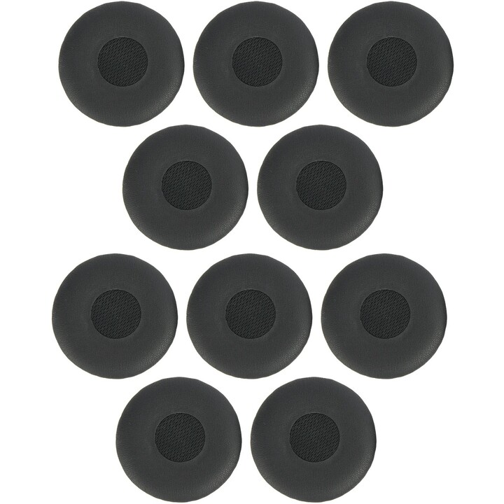 Coussinets d oreille en cuir de rechange Jabra pour Evolve 20-65 (lot de 10)