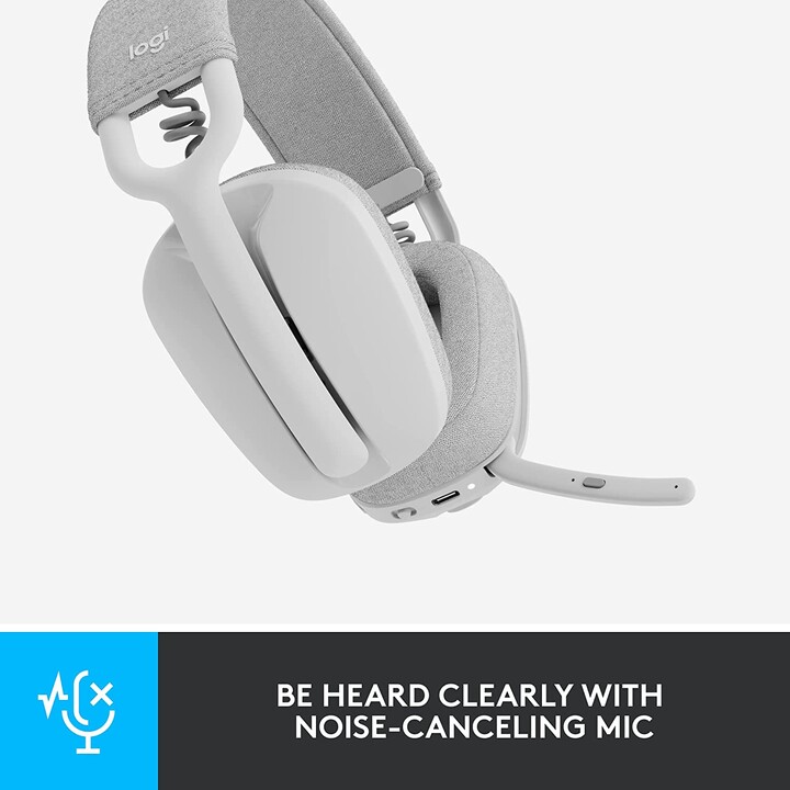 Logitech Zone Vibe 100 fones de ouvido sem fio Bluetooth brancos
