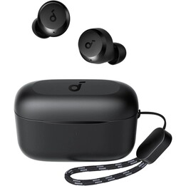 Fones de ouvido SoundCore A25i Custom Sound Bluetooth com estojo carregador/ 9h de autonomia/ Preto