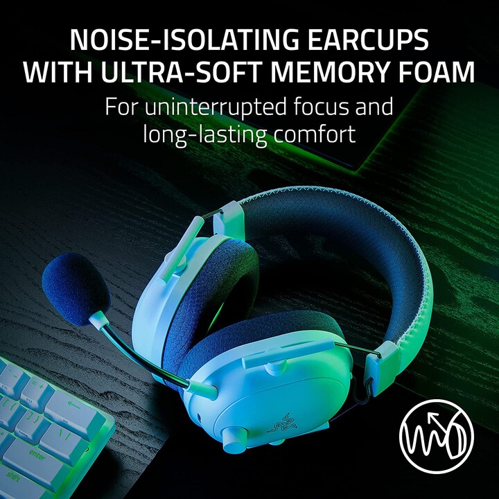 Razer Blackshark V2 Pro Bluetooth 7.1 Sound White - Wireless Headphones