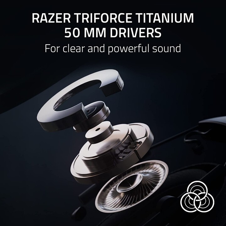 Razer Blackshark V2 Pro Bluetooth 7.1 Sonido Negro - Auriculares Inalámbricos