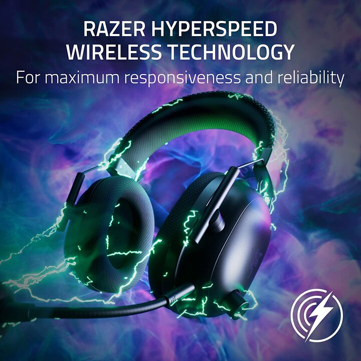 Razer Blackshark V2 Pro Bluetooth 7.1 Sonido Negro - Auriculares Inalámbricos