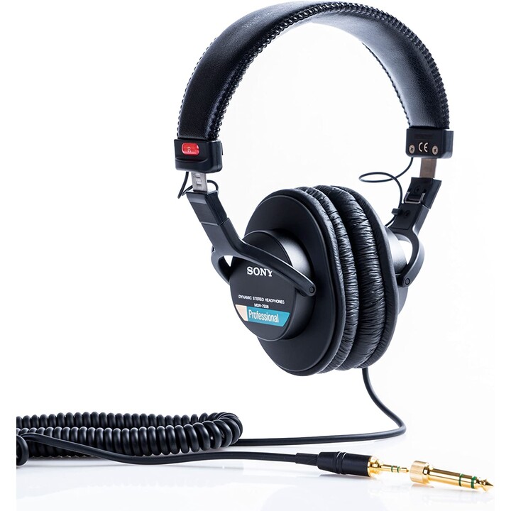 Sony MDR7506 auricular y casco Auriculares Alámbrico Diadema Escenario/Estudio Negro