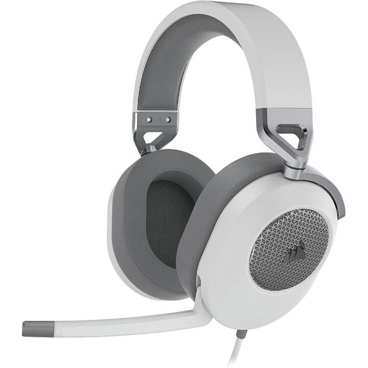 Corsair Hs65 Surround Auriculares Alámbrico De Mano Juego Blanco