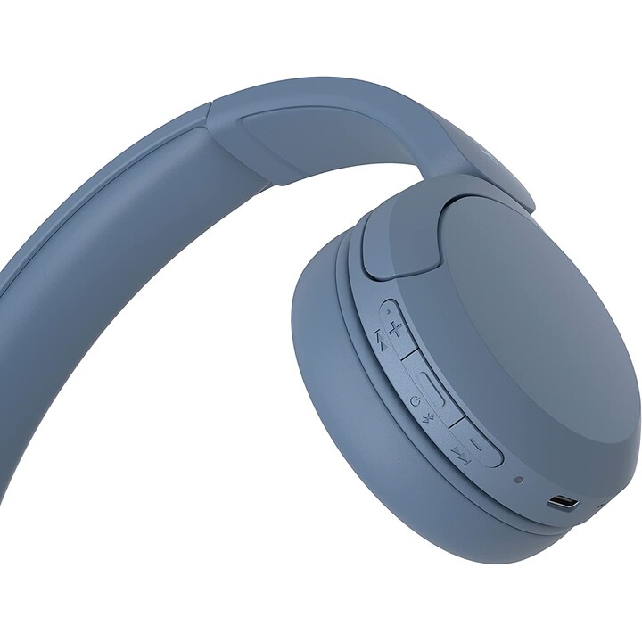 Cuffie wireless Sony WH-CH520/ con microfono/ Bluetooth/ blu