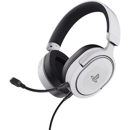 Trust GXT 498 Forta Auriculares Alámbrico Diadema Juego Negro, Blanco