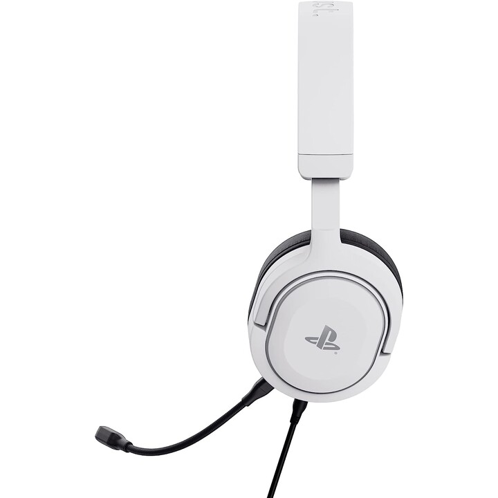Trust GXT 498 Forta Headphones Wired Head-band Gaming Black,White