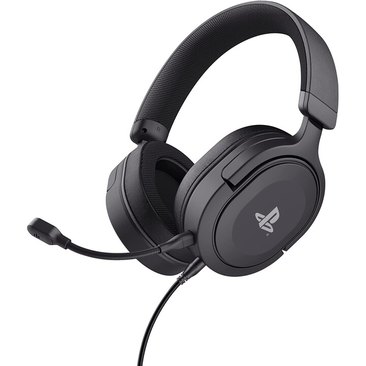 Trust GXT 498 Forta Auriculares Alámbrico Diadema Juego Negro