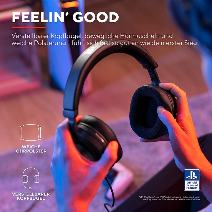 Trust GXT 498 Forta Auriculares Alámbrico Diadema Juego Negro