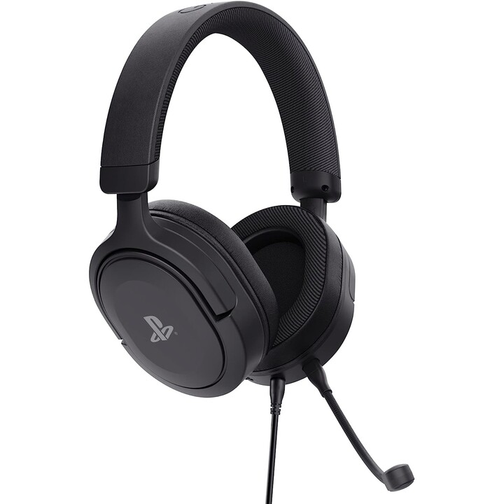 Trust GXT 498 Forta Auriculares Alámbrico Diadema Juego Negro