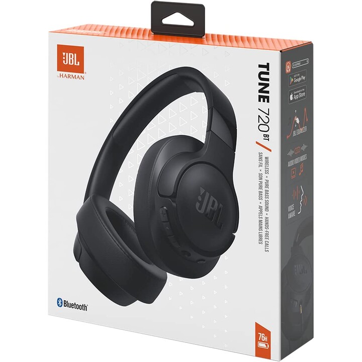 JBL Tune 720BT Auriculares Bluetooth Negro