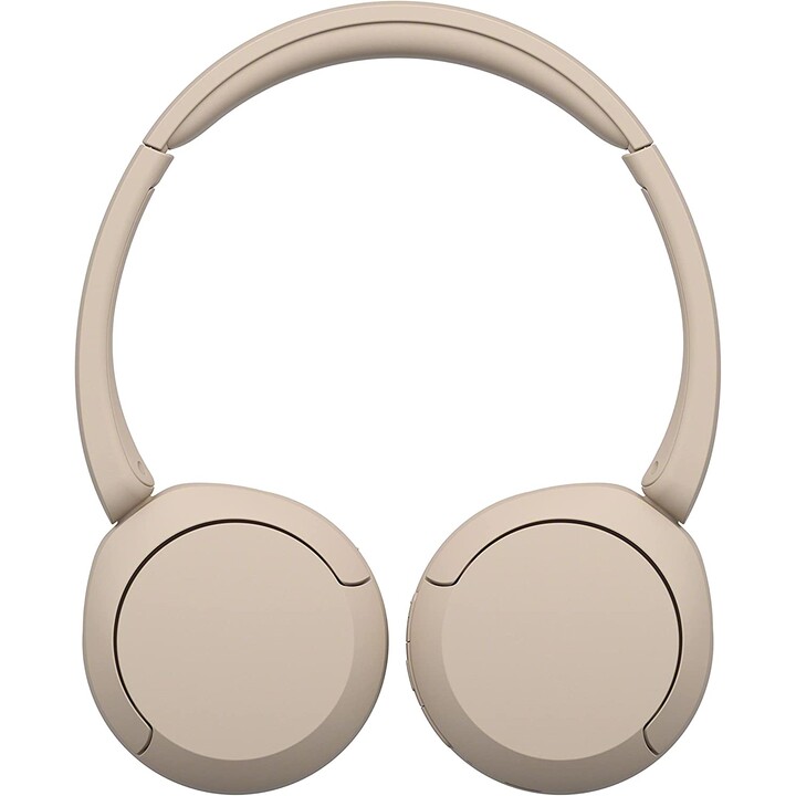 Wireless Headphones Sony WH-CH520/ with Microphone/ Bluetooth/ Beige