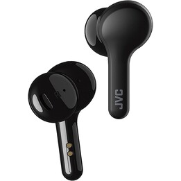 Auscultadores JVC HA-A8T Bluetooth com estojo de carregamento/ 6h de autonomia/ Preto