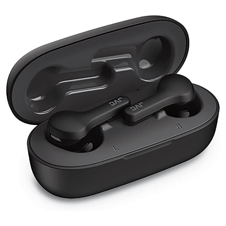 Auriculares Bluetooth JVC HA-A8T con estuche de carga/ Autonomía 6h/ Negros