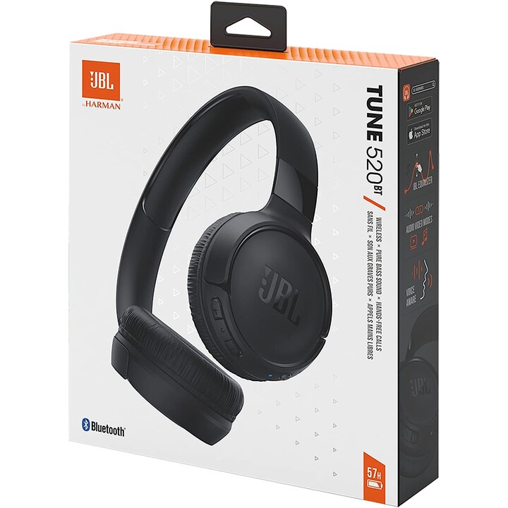 JBL TUNE 520BT Auriculares Bluetooth Negro