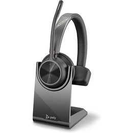 Poly Voyager 4300 UC Series 4310 Mono Headset On-Ear (USB-C, Bluetooth, wireless, with charging station, Zoom certified)