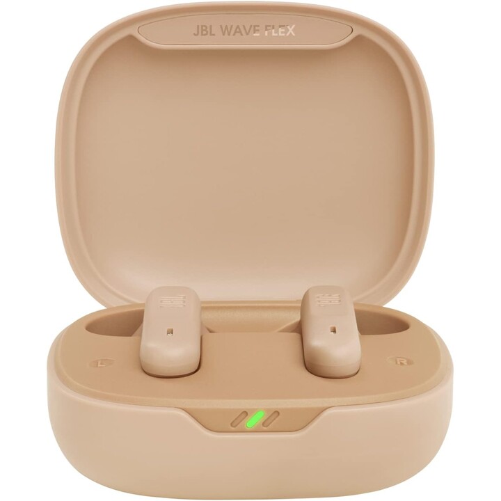JBL Wave Flex Beige - Auriculares Bluetooth