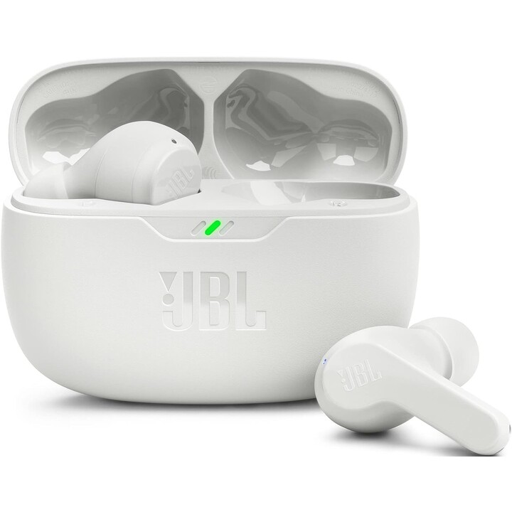 JBL Wave Beam Blanco - Auriculares Bluetooth