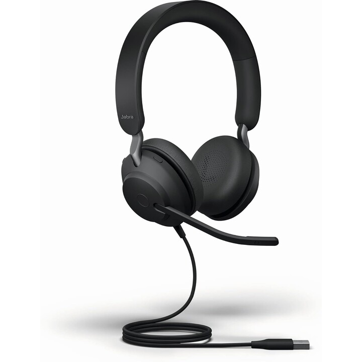 Jabra Evolve2 40 SE UC Stereo Headset On-Ear (USB-A, wired)