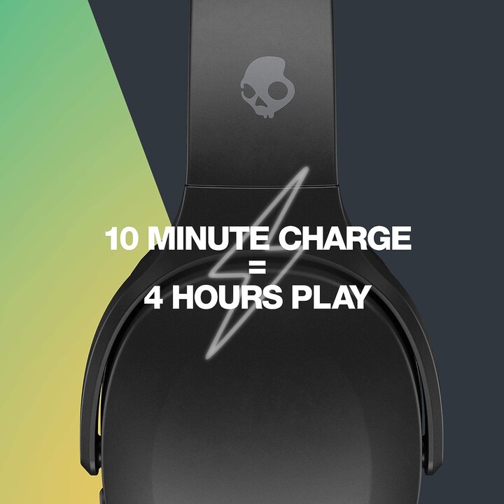 Skullcandy Crusher Evo Auriculares Inalámbrico y alámbrico Diadema Llamadas/Música USB Tipo C Bluetooth Negro