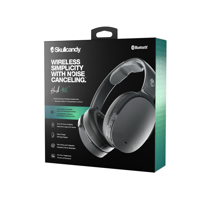 Skullcandy Hesh ANC Auriculares Inalámbrico y alámbrico Diadema Llamadas/Música USB Tipo C Bluetooth Negro