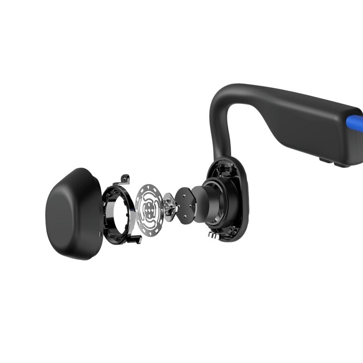 SHOKZ OpenMove Auriculares Inalámbrico gancho de oreja Llamadas/Música USB Tipo C Bluetooth Azul