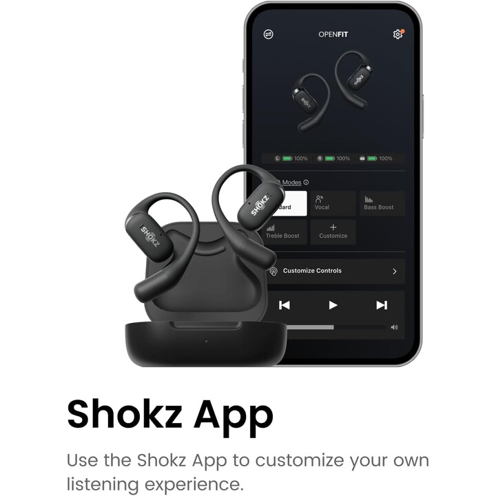 Shokz OpenFit Negro