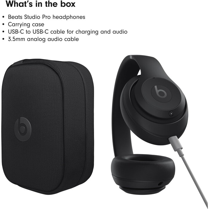 Beats Studio Pro with Microphone Black