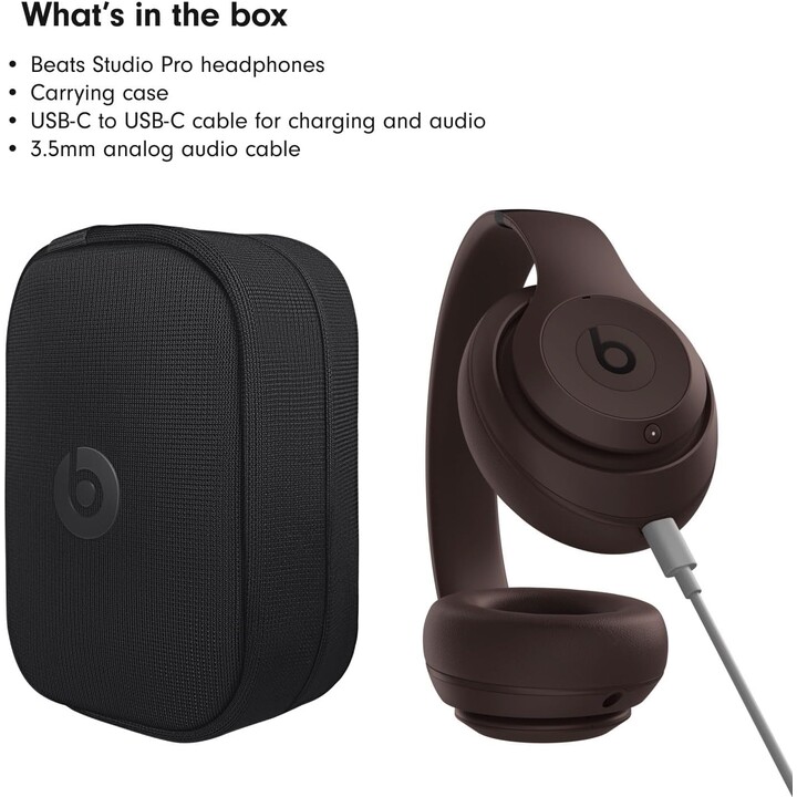 Beats Studio Pro mit Schokoladenmikrofon