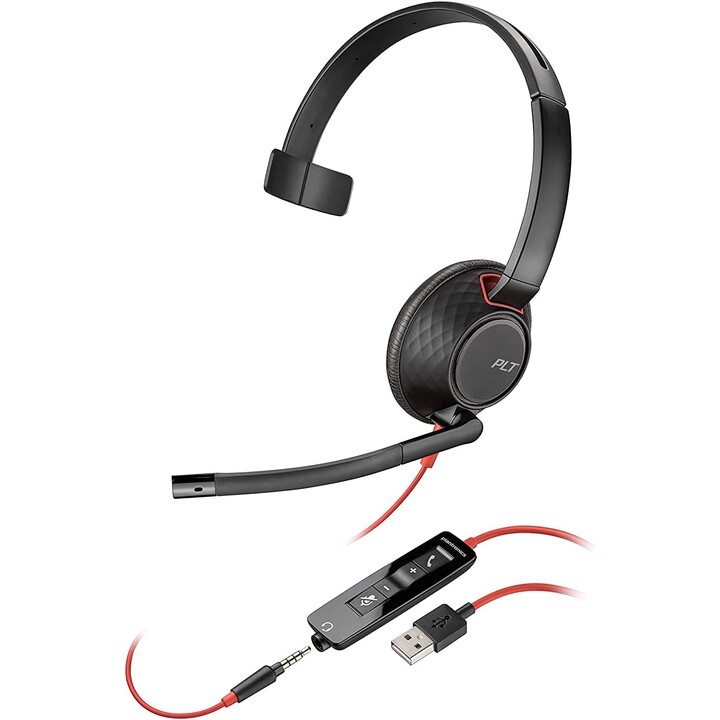 POLY Blackwire C3215 Kopfhörer Kabelgebunden Kopfband Büro/Callcenter USB Typ-C Schwarz